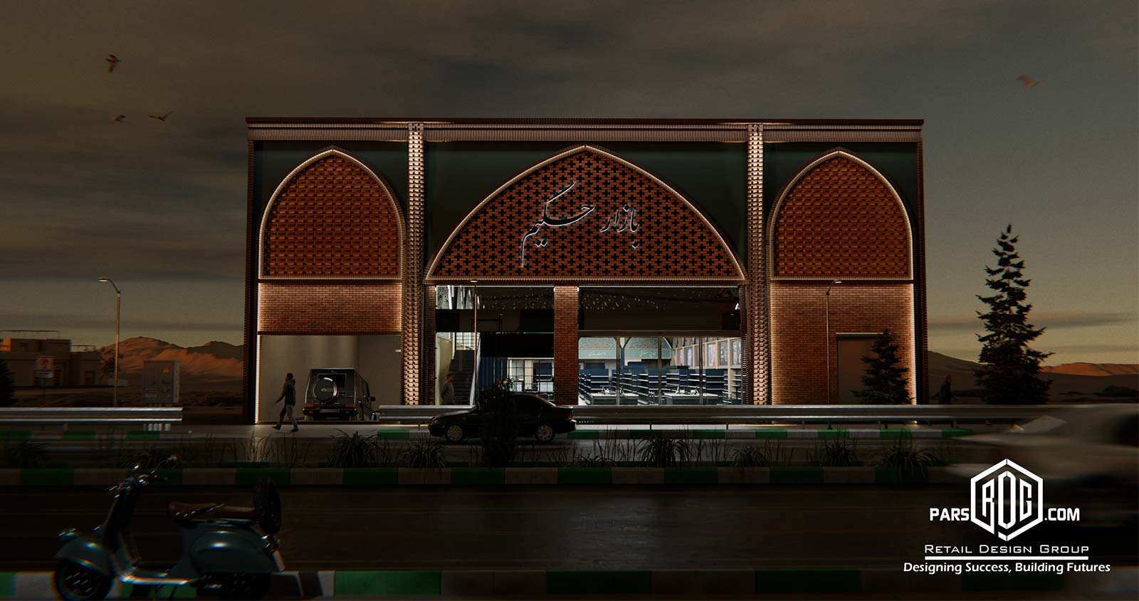 project 3 10 طراحی بازار حکیم | قم