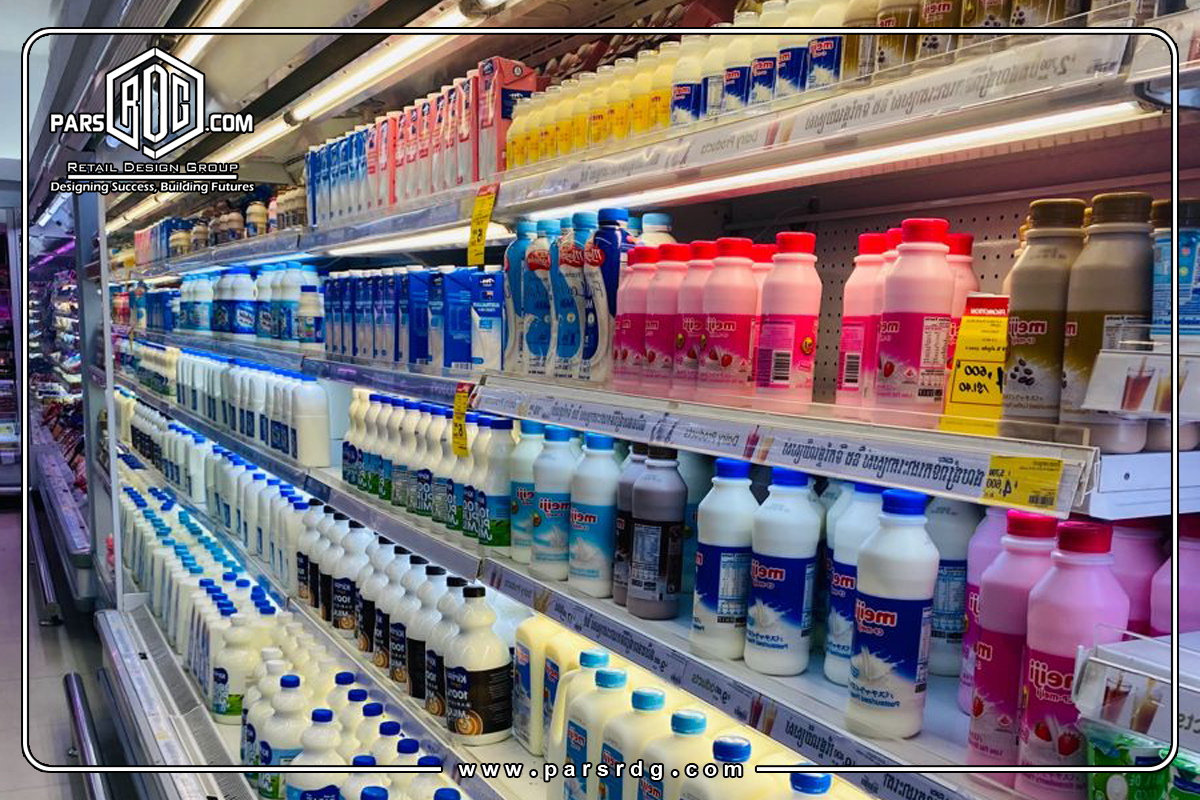 دمای نگهداری محصولات لبنیات