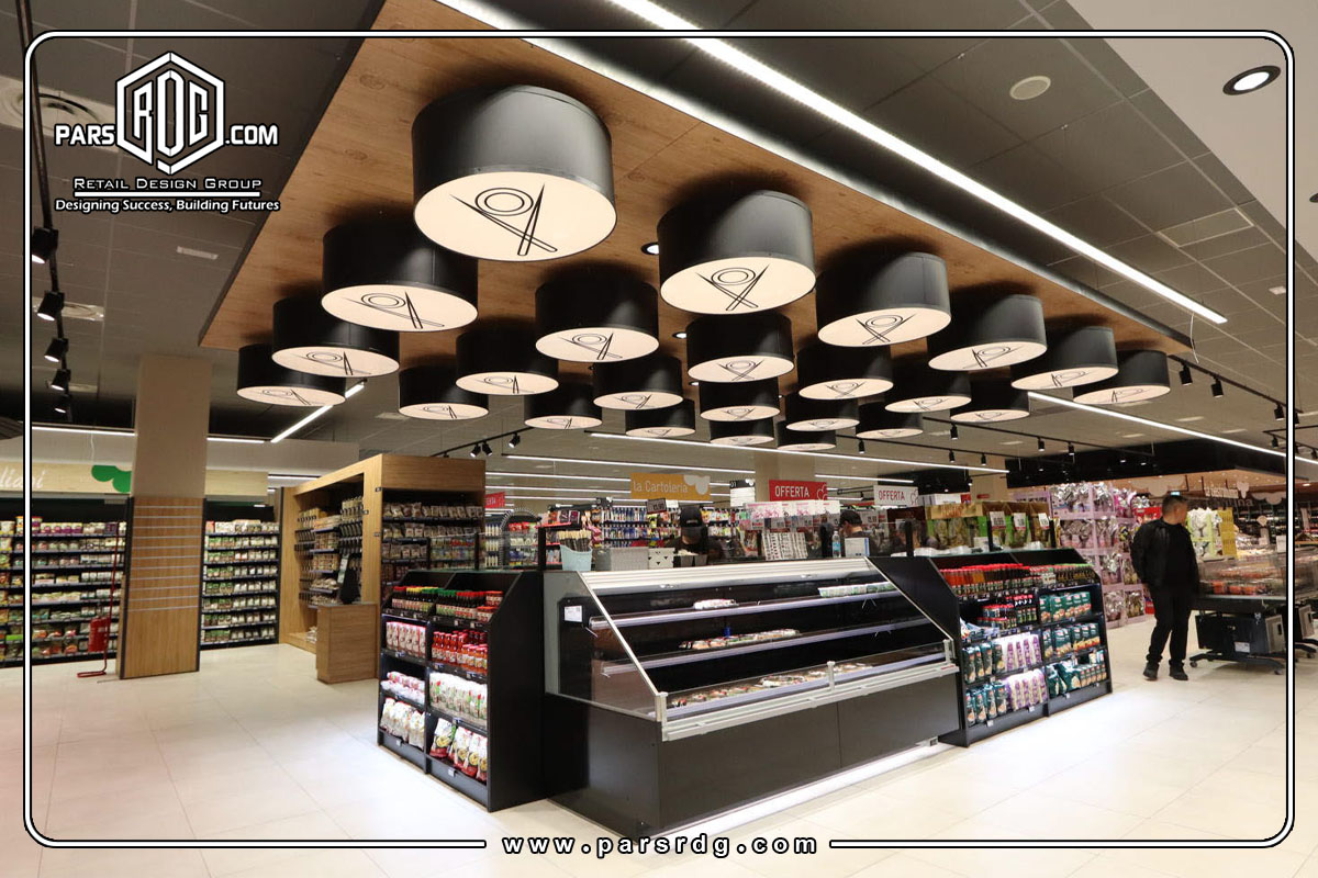 چیدمان خطی فروشگاه