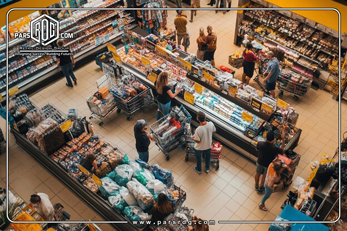 منطقه‌های داغ فروشگاه